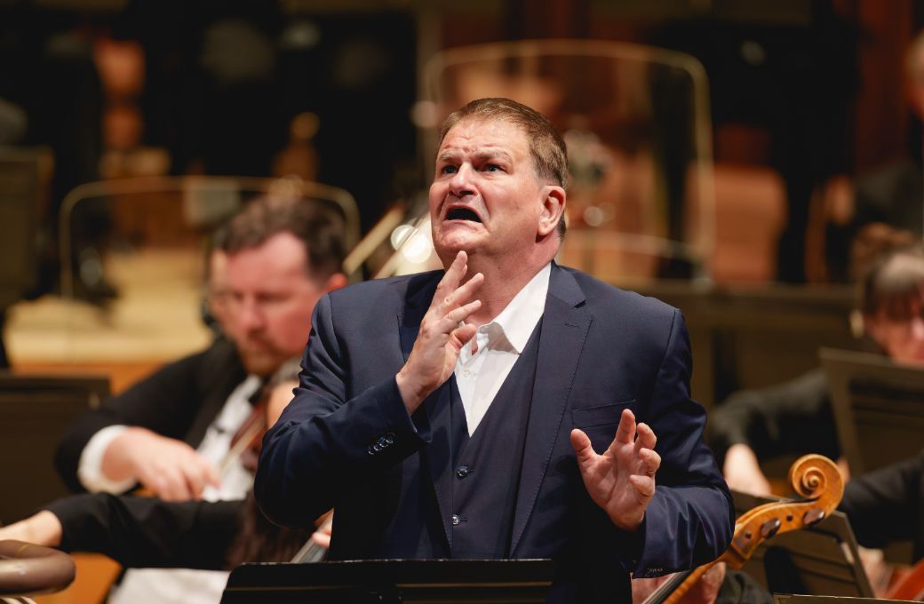 Wolfgang Ablinger-Sperrhacke and the London Symphony Orchestra &copy; LSO | Andy Paradise
