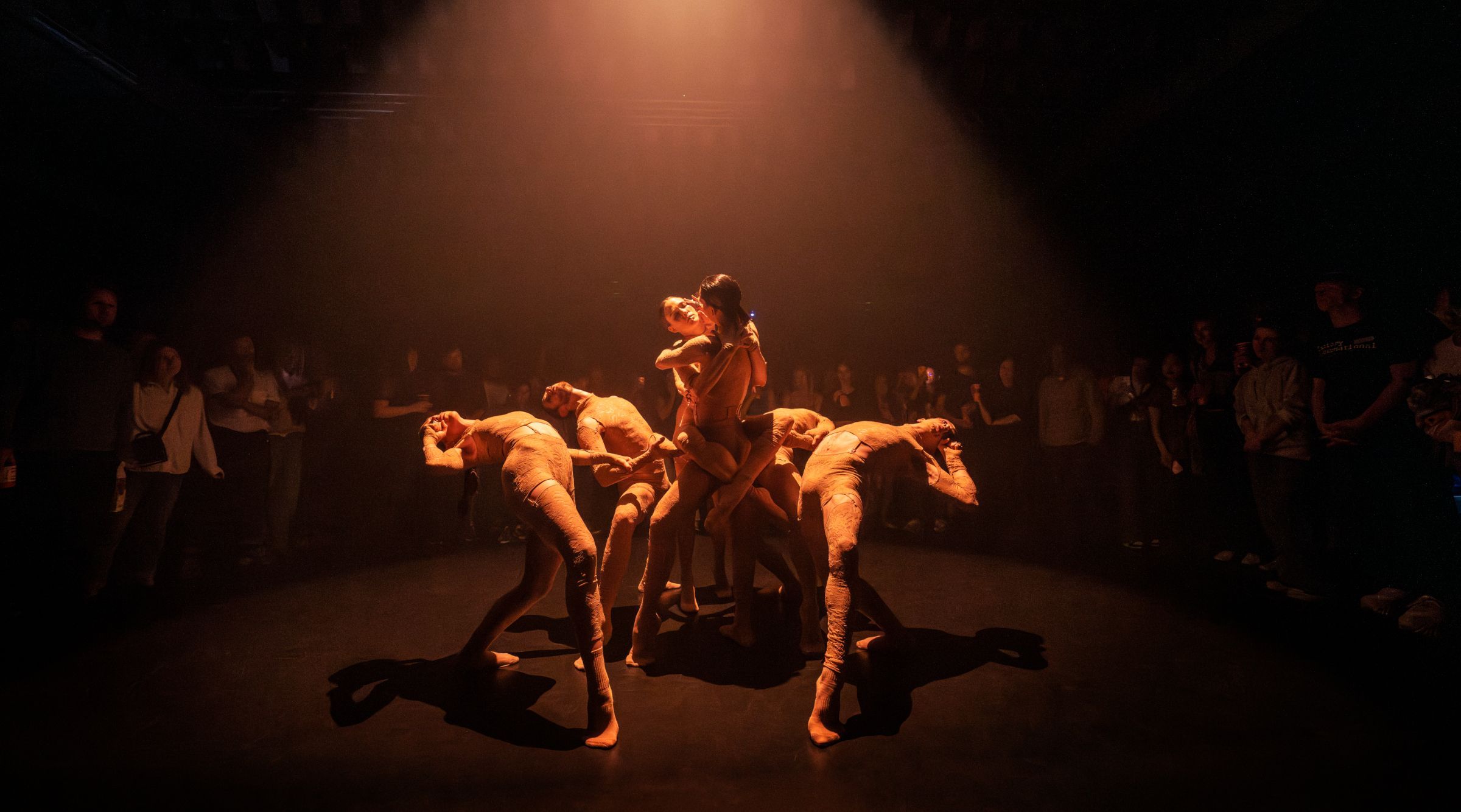 Dancers in <i>R.o.s.e</i> by Sharon Eyal and Gai Behar &copy; Johan Persson
