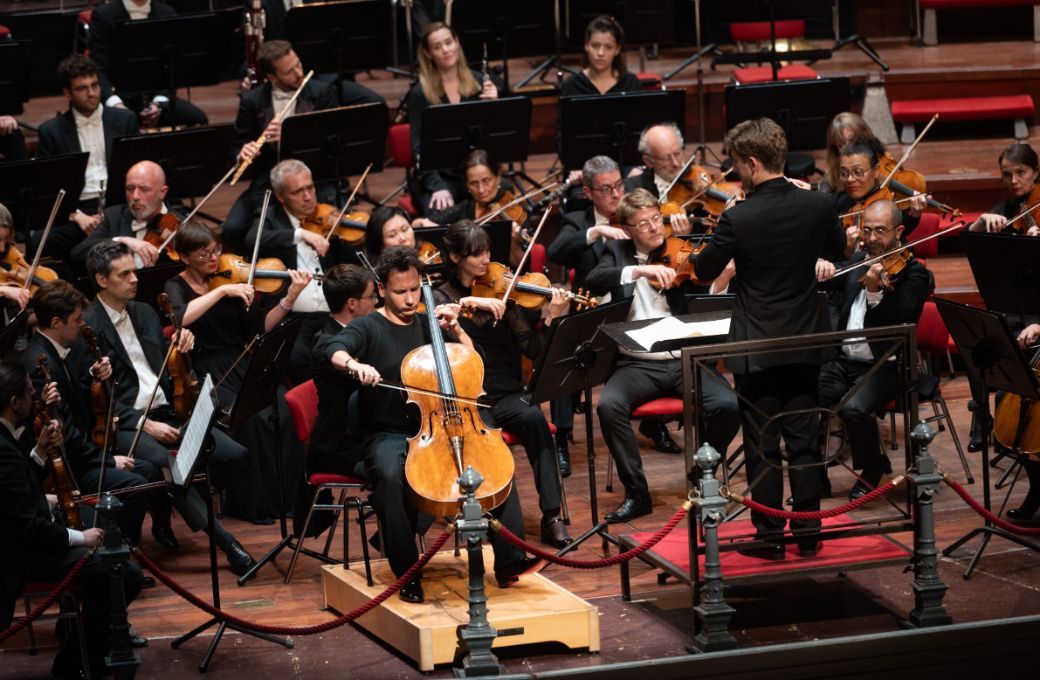 Edgar Moreau, Joshua Weilerstein and the Orchestre National de Lille &copy; Ugo Ponte | ONL