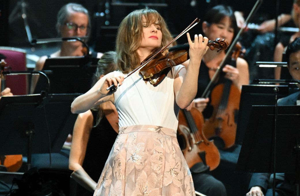 Lisa Batiashvili and the BBC Symphony Orchestra © BBC | Chris Christodoulou