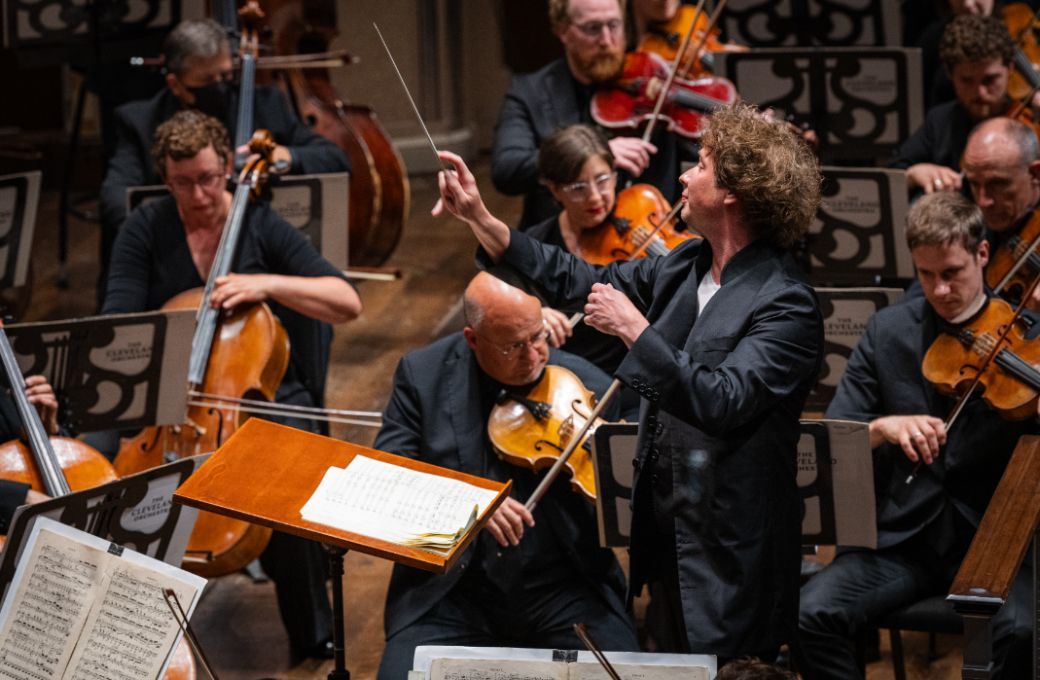 Santtu-Matias Rouvali conducts The Cleveland Orchestra &copy; Aireonna McCall-Dube