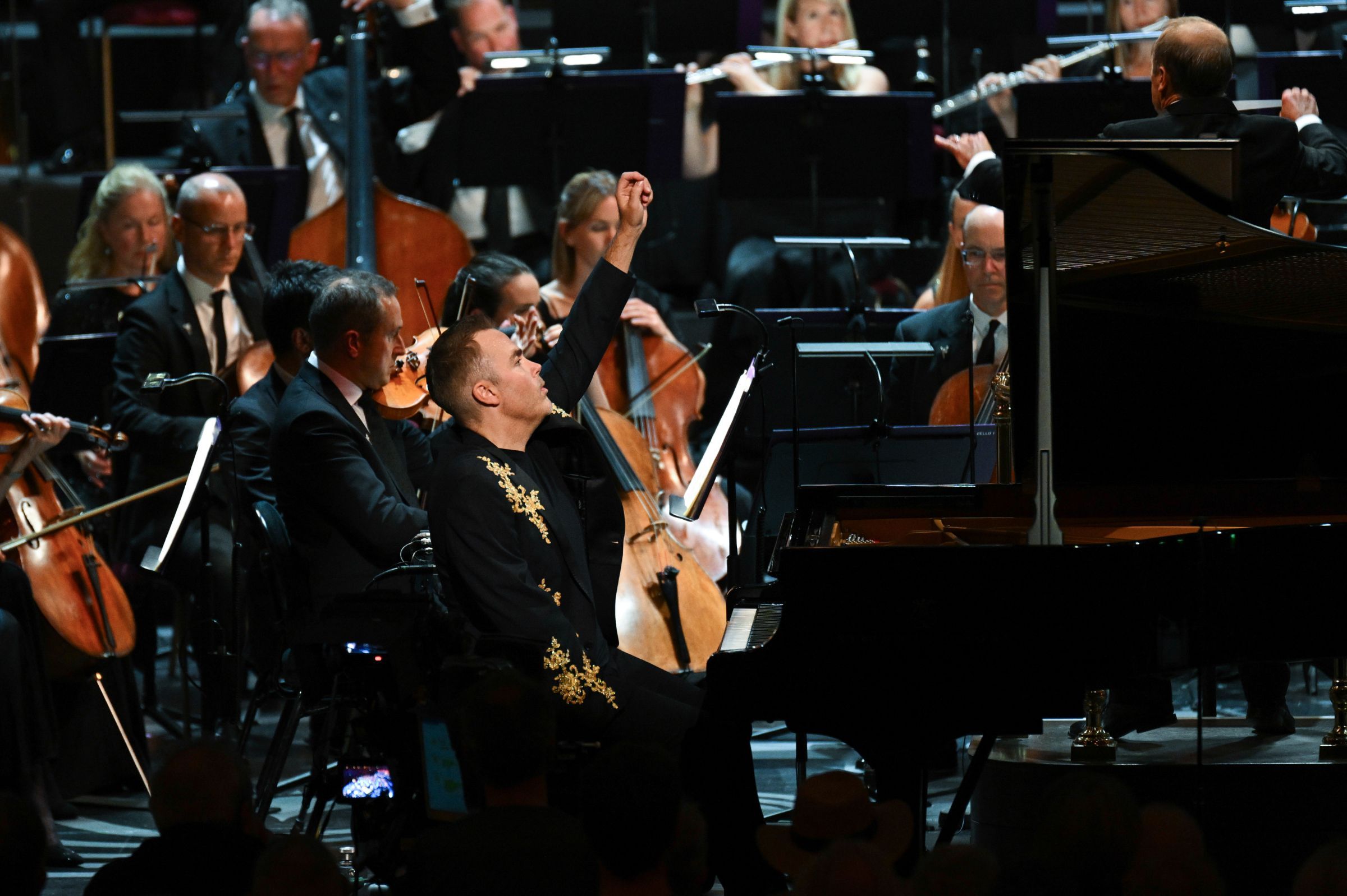 Nicholas McCarthy and the Bournemouth Symphony Orchestra © BBC | Chris Christodoulou