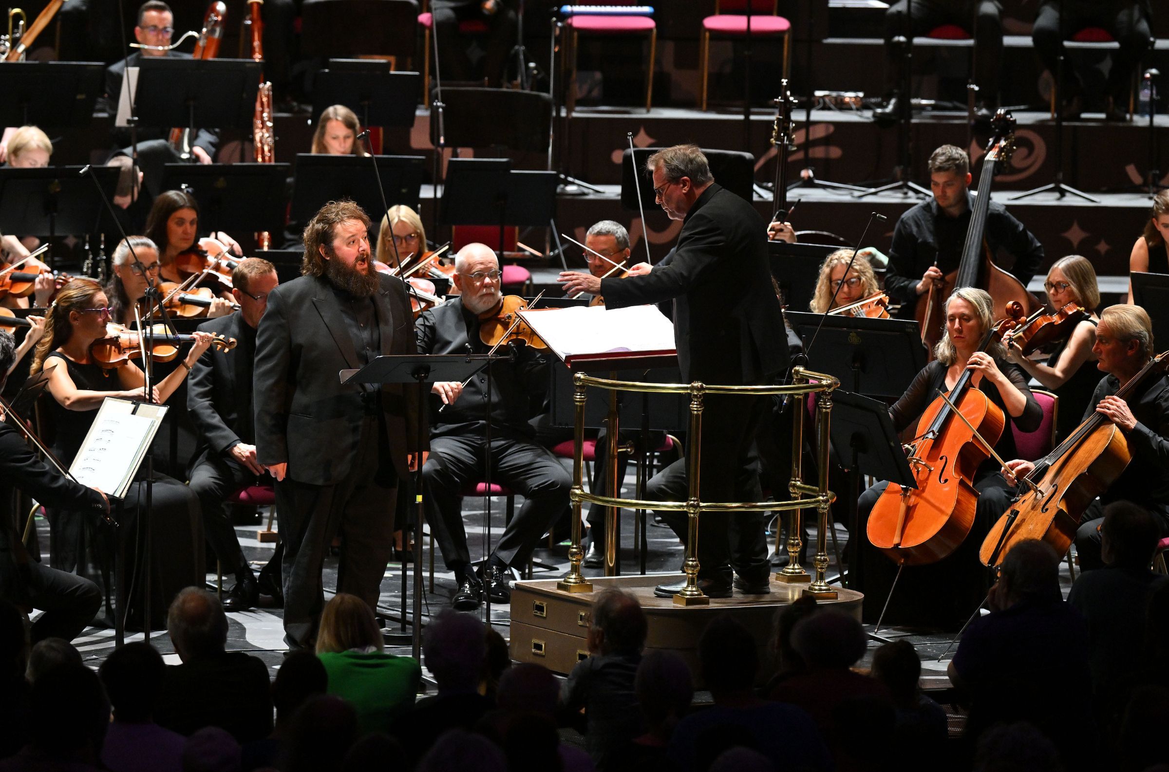 Allan Clayon, John Storgårds and the BBC Philharmonic Orchestra &copy; BBC | Mark Allan