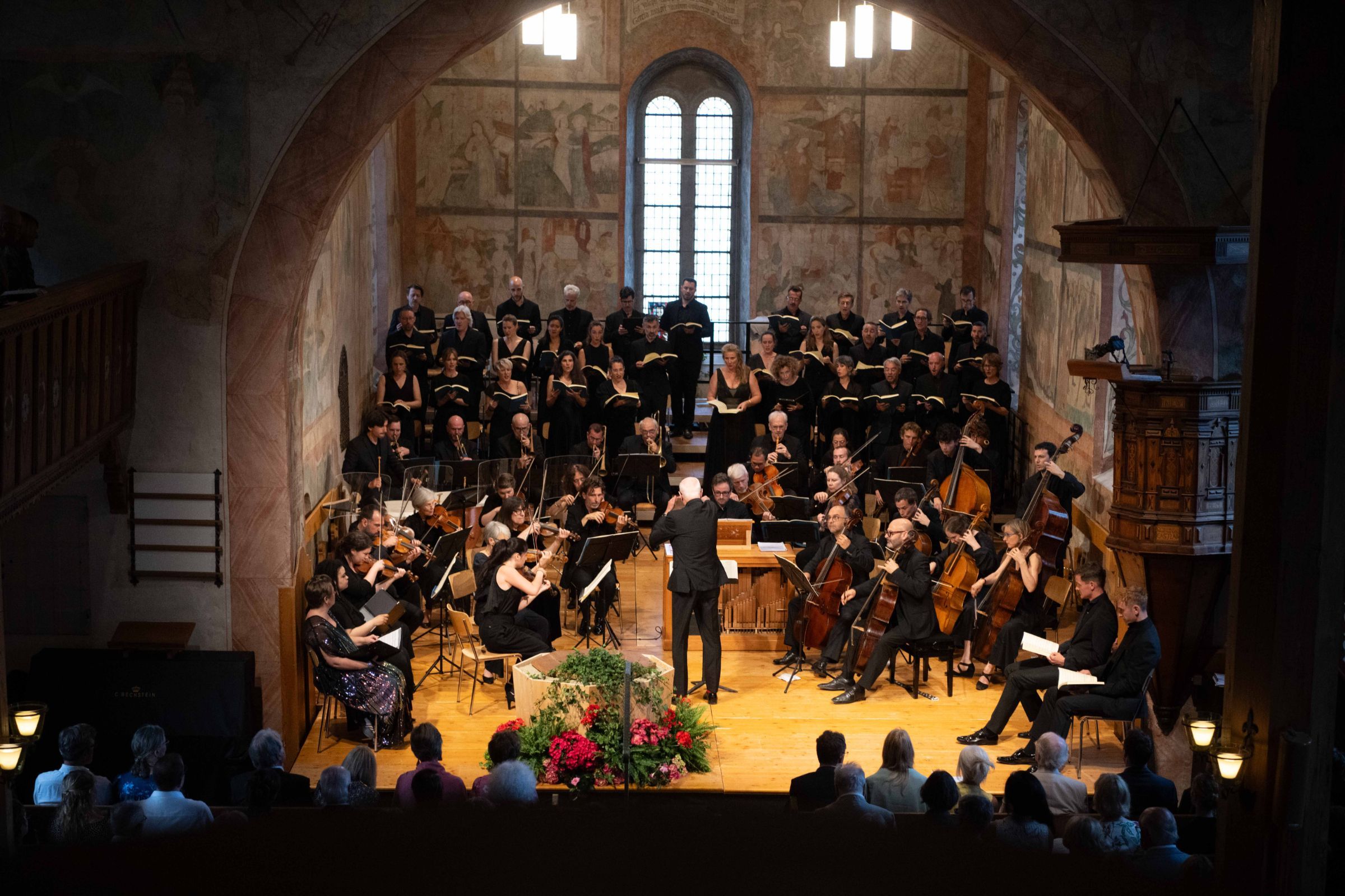 William Christie dirige <i>Israël en Égypte</i> au Gstaad Menuhin Festival &copy; Raphaël Faux