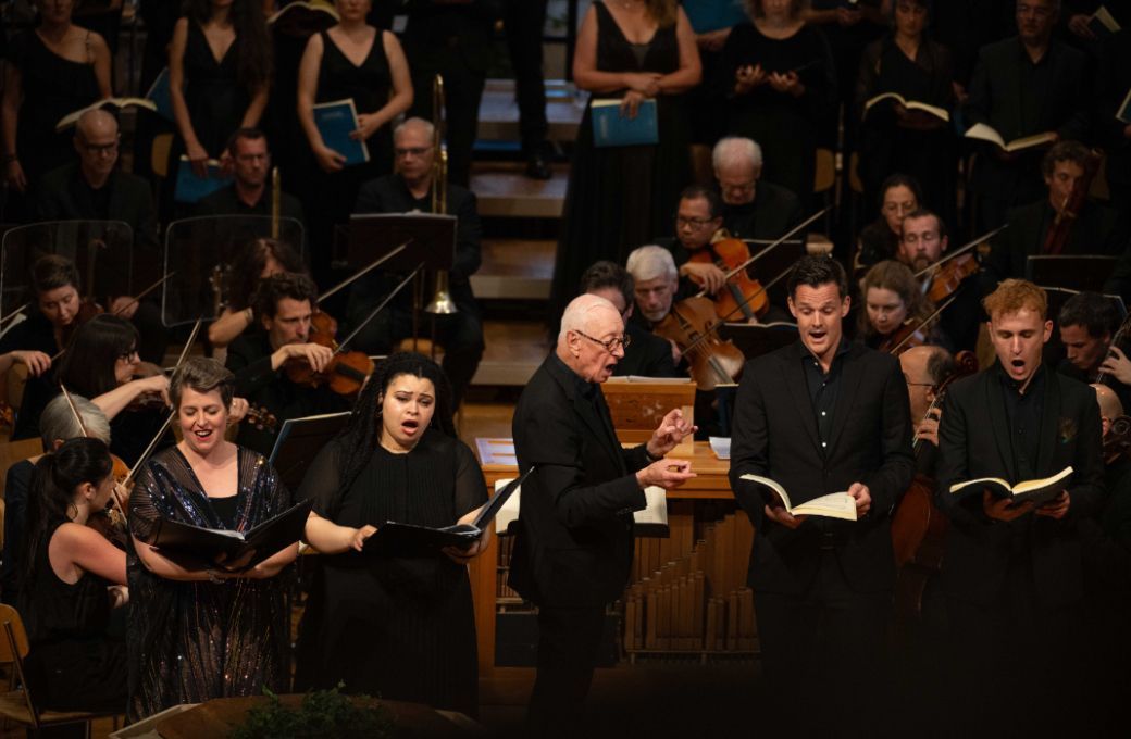 Emmanuelle de Negri, Jasmin White, William Christie, Moritz Kallenberg, Matthieu Walendzik &copy; Rapha&euml;l Faux