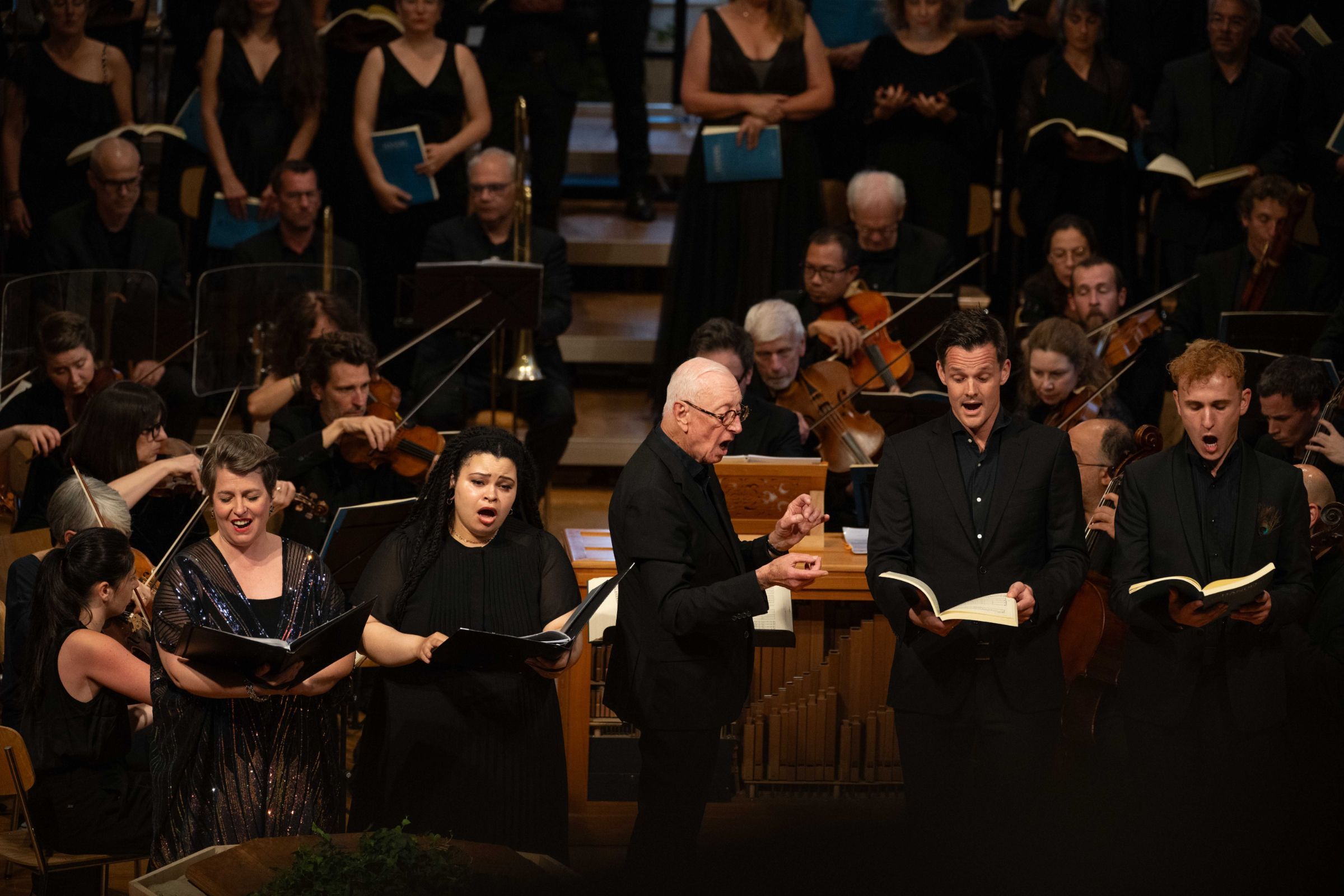 Emmanuelle de Negri, Jasmin White, William Christie, Moritz Kallenberg, Matthieu Walendzik &copy; Raphaël Faux