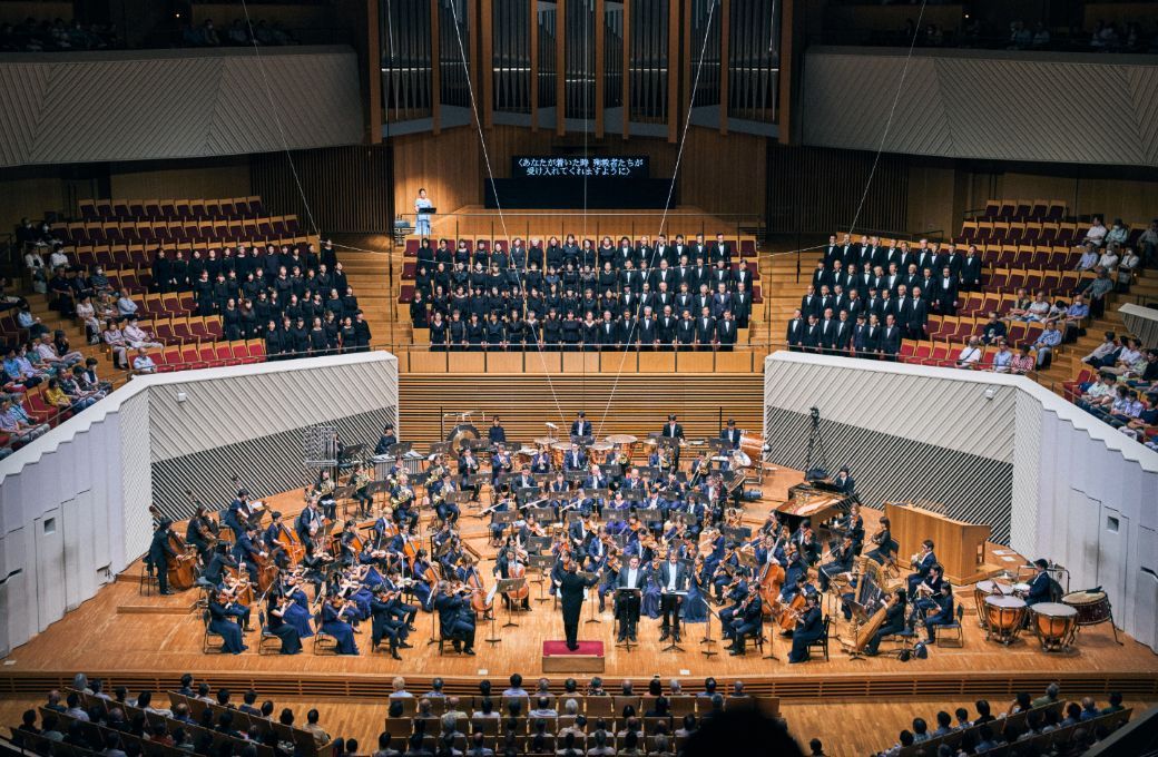 Britten’s <i>War Requiem</i> in the Muza Kawasaki Symphony Hall © T Tairadate | TSO