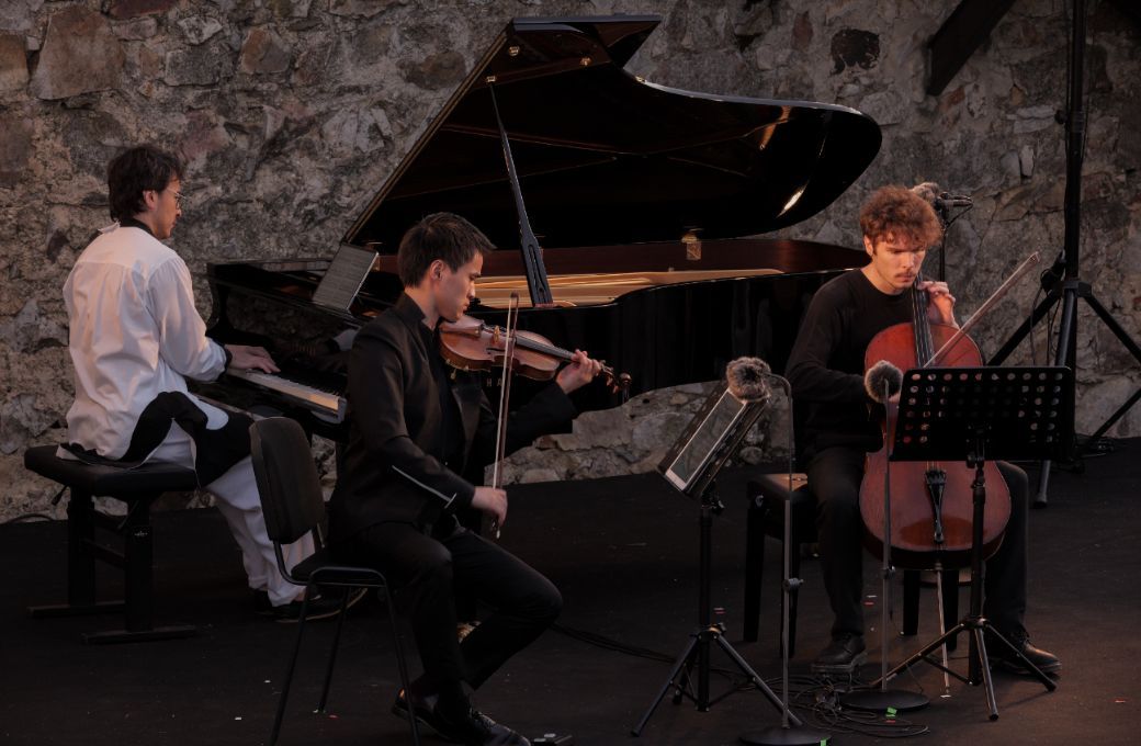 Samson Tsoy, Kevin Zhu et Bruno Philippe &copy; FIMM - Paulo Gouveia / Zuza Rożek