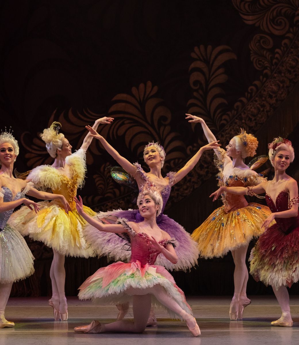 The Fairies in the Prologue of David McAllister's <i>The Sleeping Beauty</i> &copy; Jonathan van der Knaap