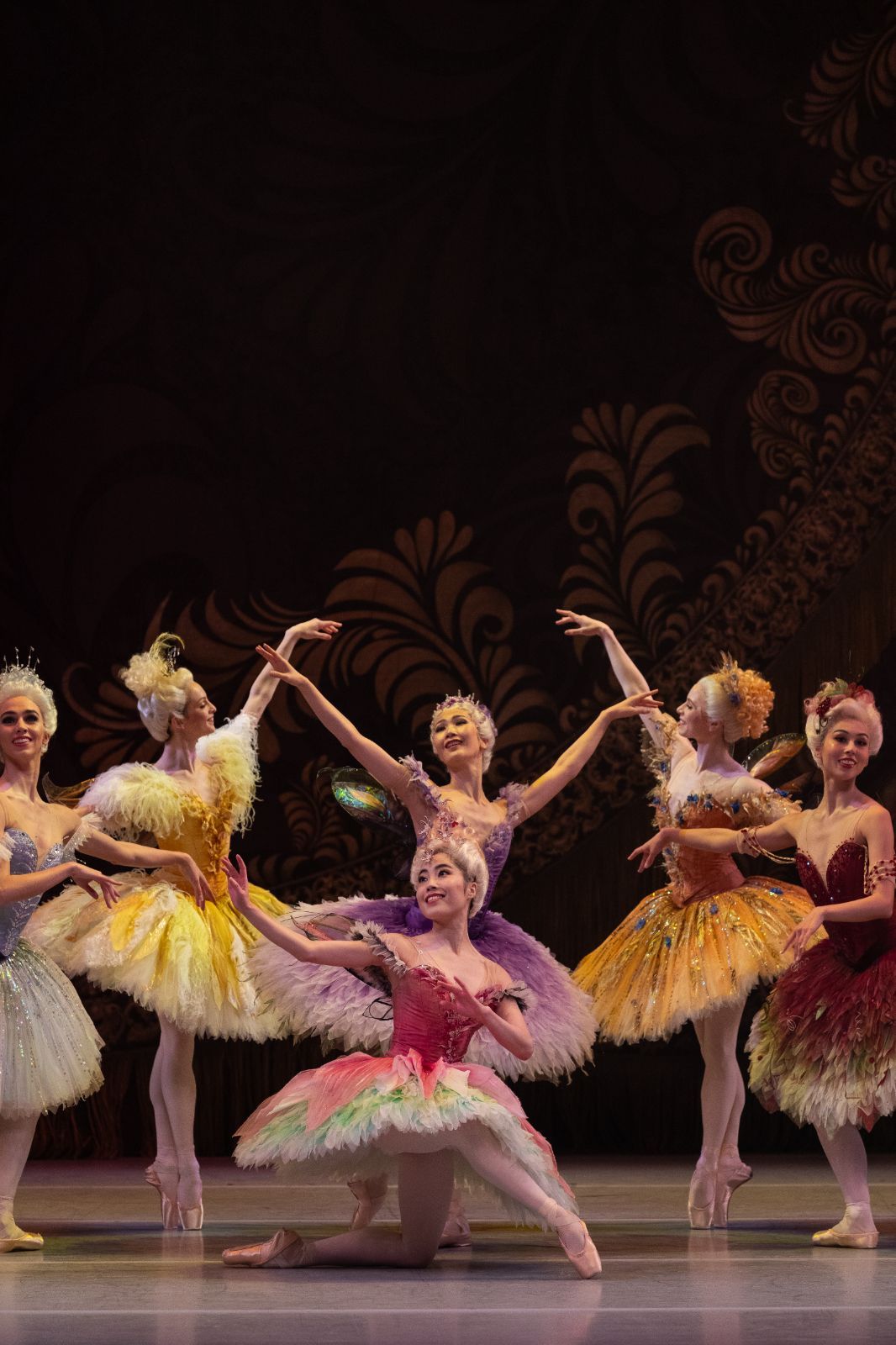 The Fairies in the Prologue of David McAllister's <i>The Sleeping Beauty</i> &copy; Jonathan van der Knaap