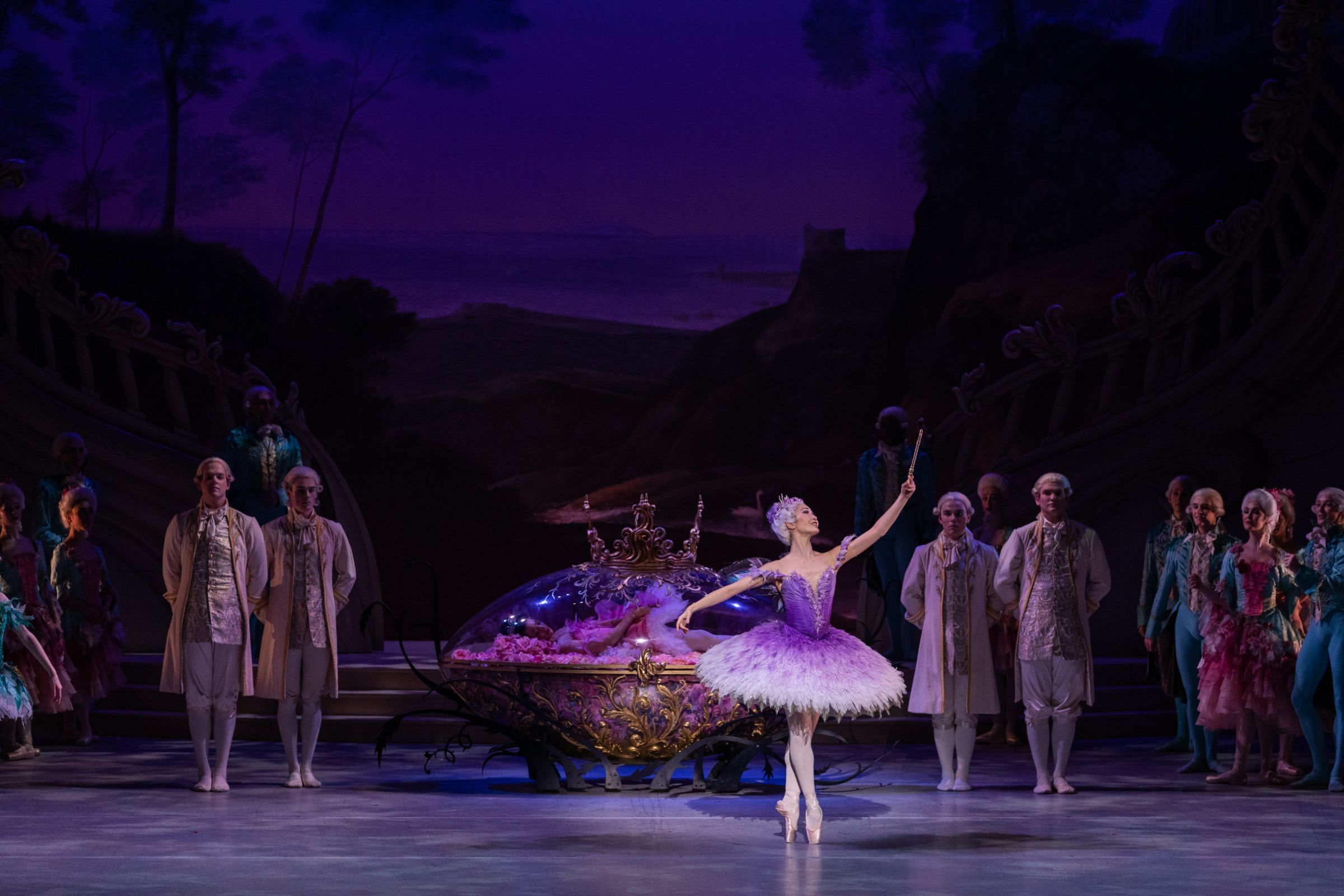 Rina Nemoto as the Lilac Fairy with The Australian Ballet in <i>The Sleeping Beauty</i> &copy; Jonathan van der Knaap