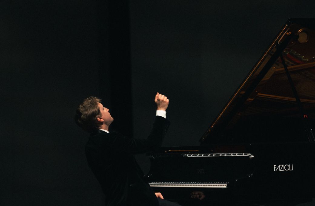 Dmitry Masleev à La Roque d'Anthéron © Valentine Chauvin