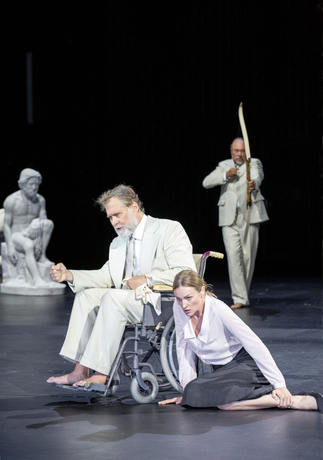 Brandon Jovanovich (Ulysse) und Victoria Karkacheva (Pénélope) &copy; Bernd Uhlig