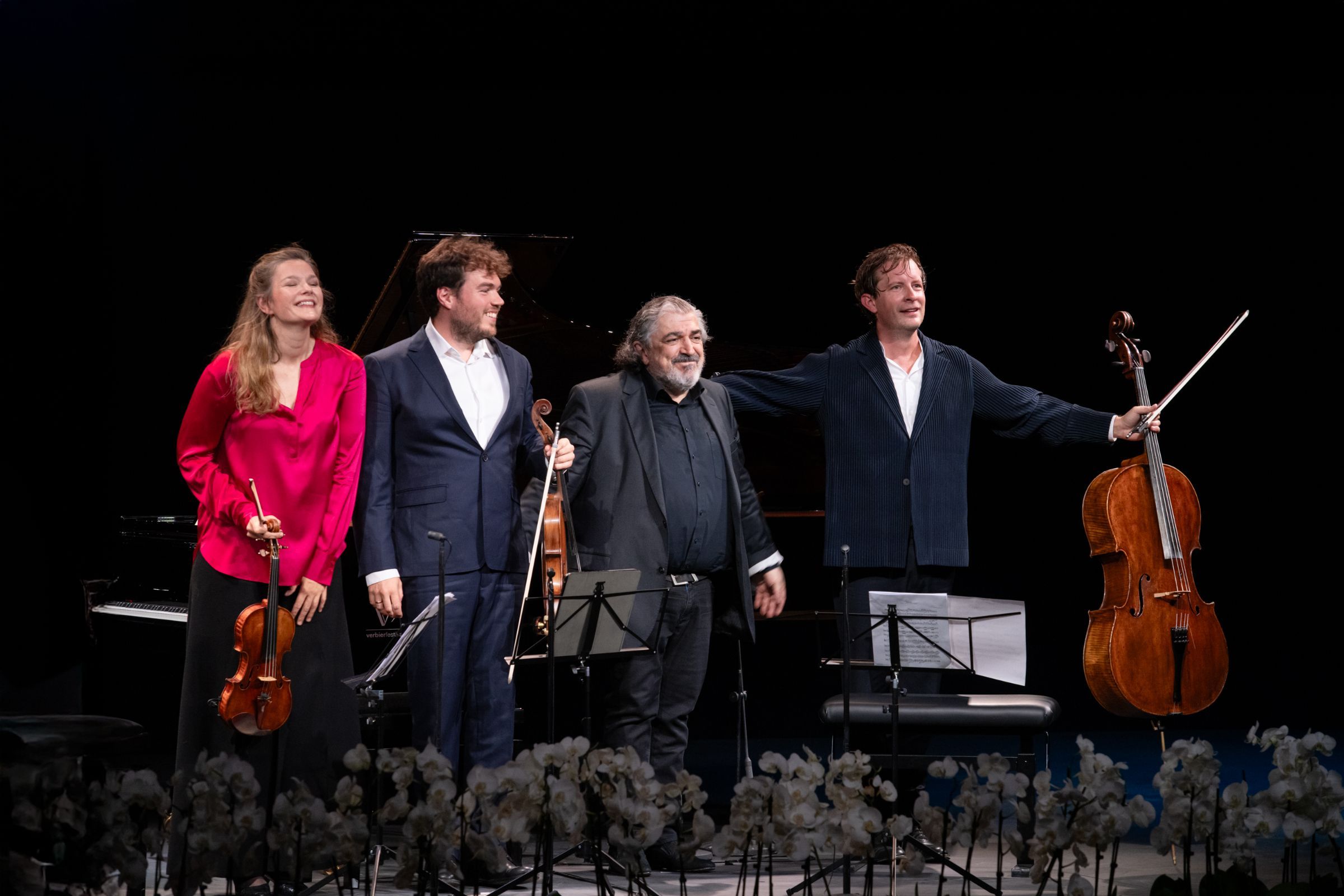 Janine Jansen, Timothy Ridout, Sergei Babayan und Daniel Blendulf &copy; Sofia Lambrou