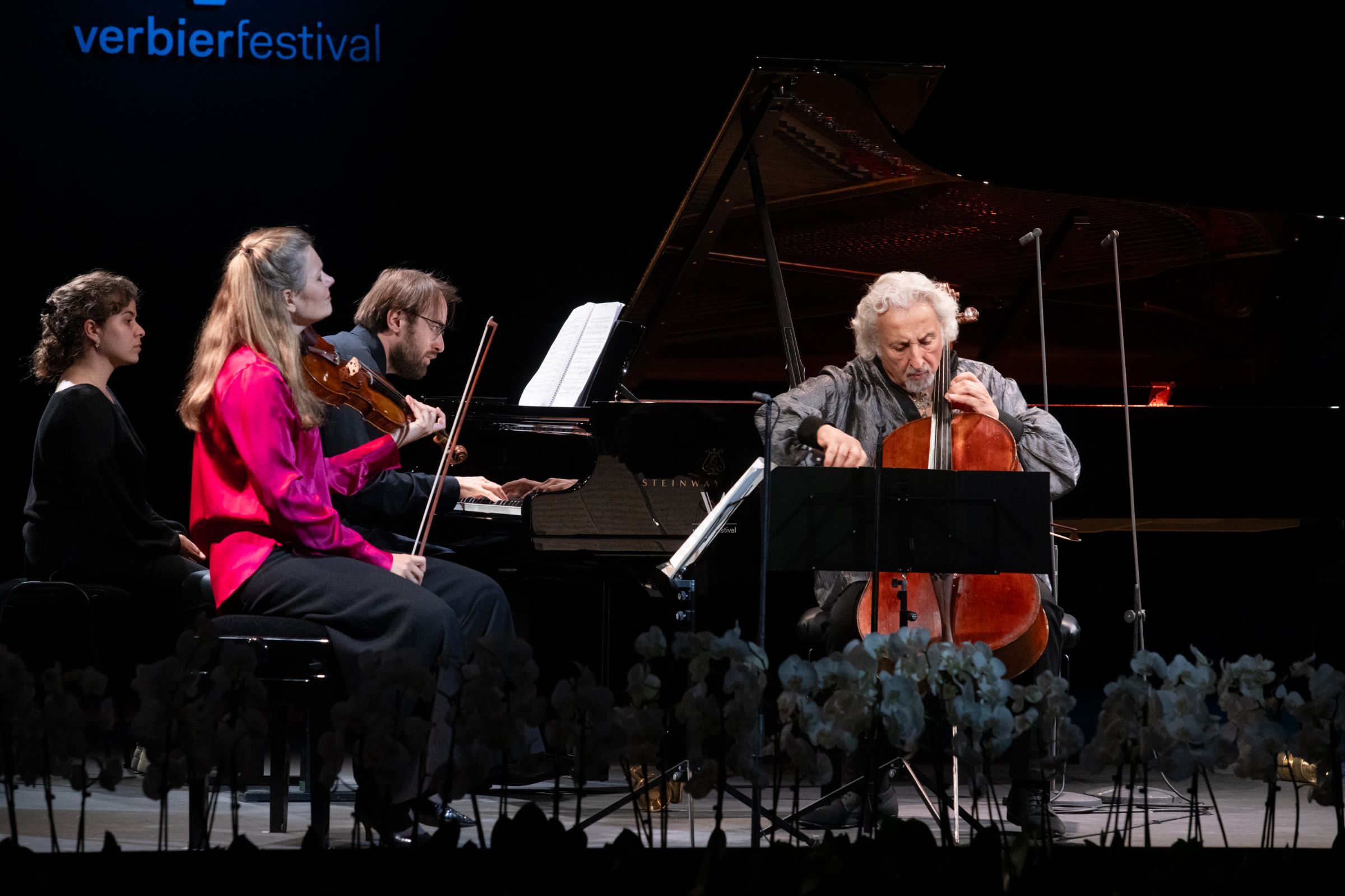 Janine Jansen, Daniil Trifonov und Mischa Maisky &copy; Sofia Lambrou