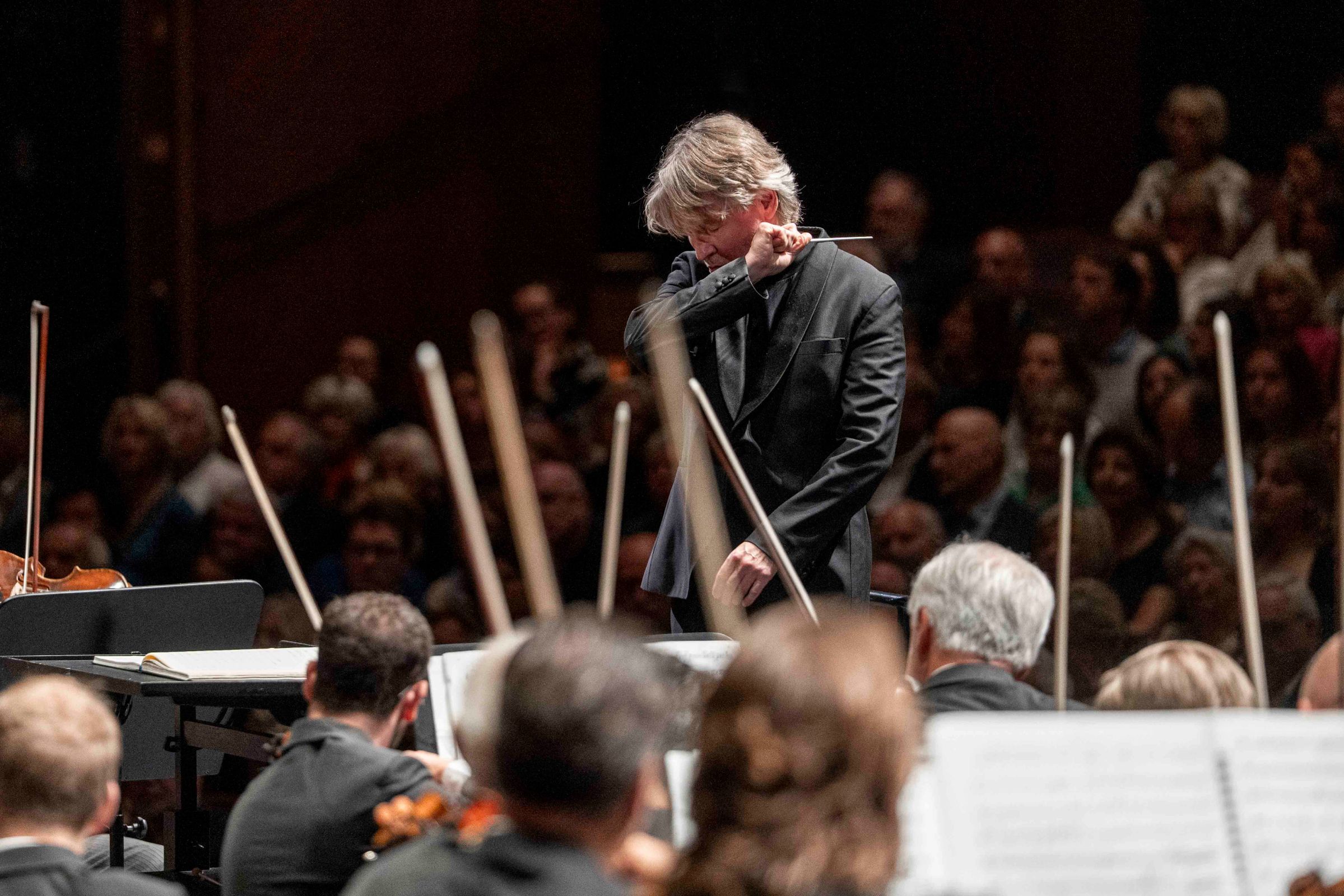 Esa-Pekka Salonen conducts the Vienna Philharmonic © SF | Marco Borrelli