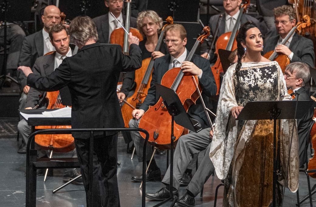 Esa-Pekka Salonen, Marina Viotti and the Vienna Philharmonic © SF | Marco Borrelli