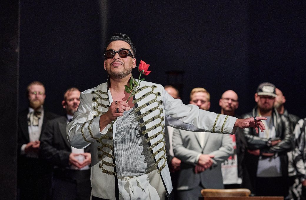 Emmanuel Franco (Dandini) &copy; Patrick Pfeiffer for Rossini in Wildbad