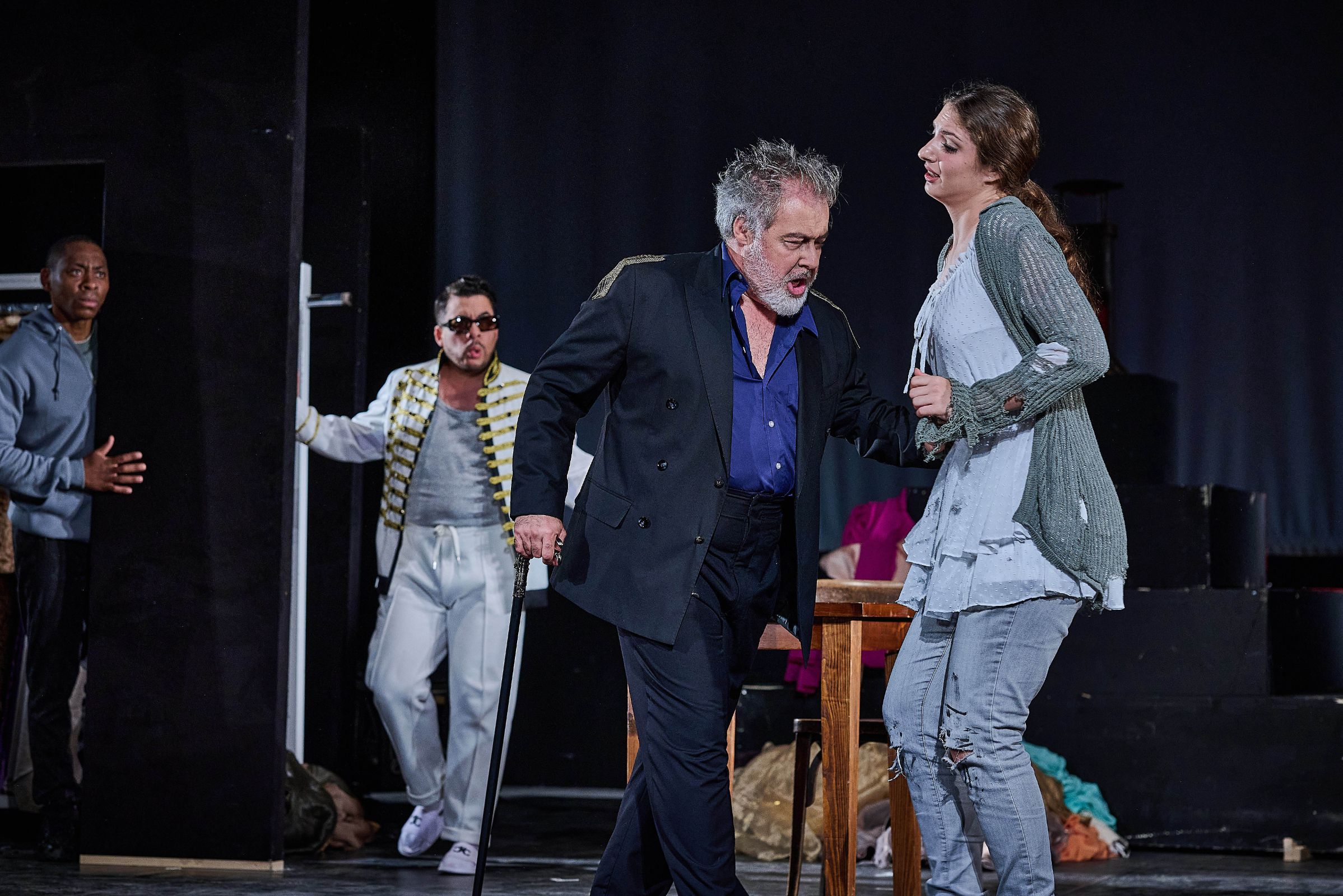 Filippo Morace (Don Magnifico) and Polina Anikina (Angelina) © Patrick Pfeiffer for Rossini in Wildbad