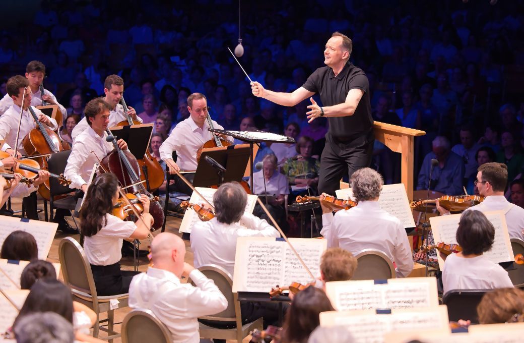 Andris Nelsons conducts the Boston Symphony Orchestra © Hilary Scott, courtesy of the BSO