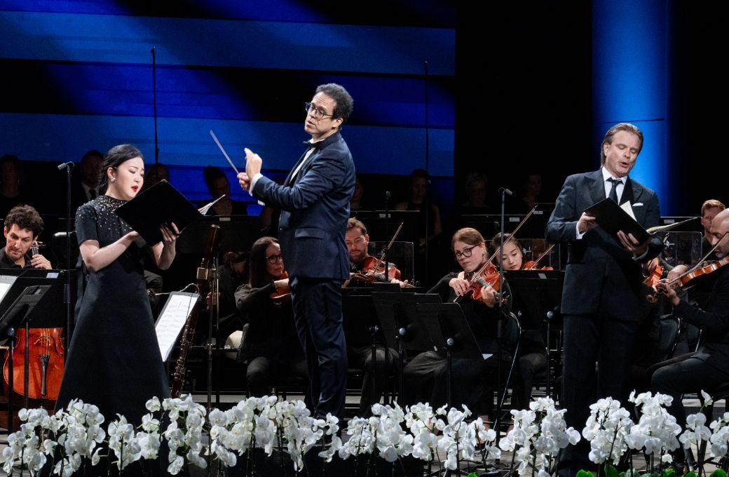 Ying Fang, Leonardo Garc&iacute;a-Alarc&oacute;n und Bernard Richter &copy; Sofia Lambrou