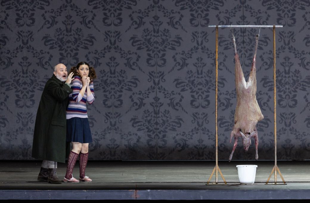 Kevin Conners (Gamekeeper) and Ekaterine Buachidze (Kitchen Boy) &copy; Geoffroy Schied