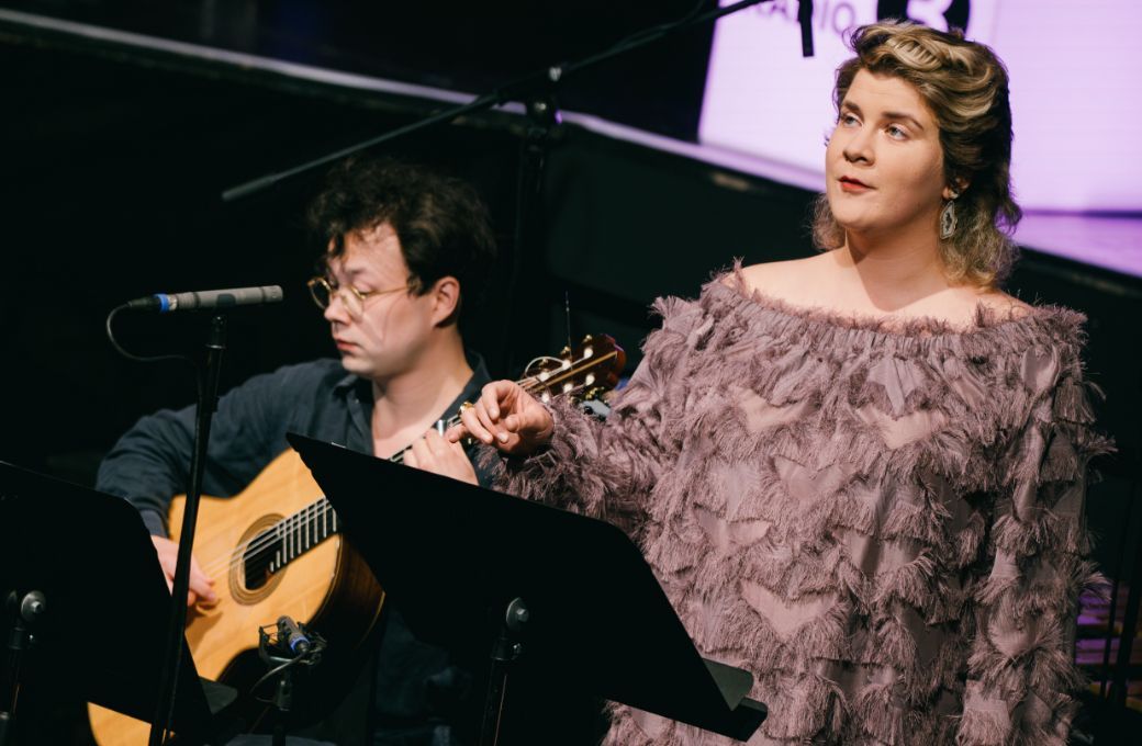 Sean Shibe and Ema Nikolovska &copy; Thomas Jackson | TyneSight Media