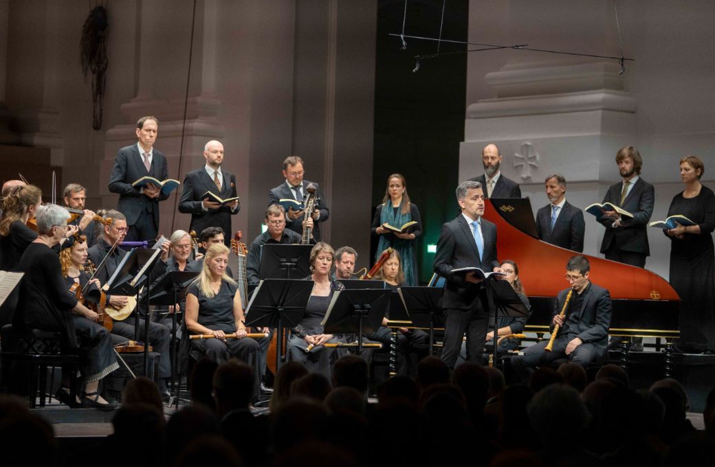 <i>Johannes-Passion</i> mit dem Freiburger Barockorchester, Vox Luminis und Solist*innen &copy; Salzburger Festspiele | Marco Borrelli