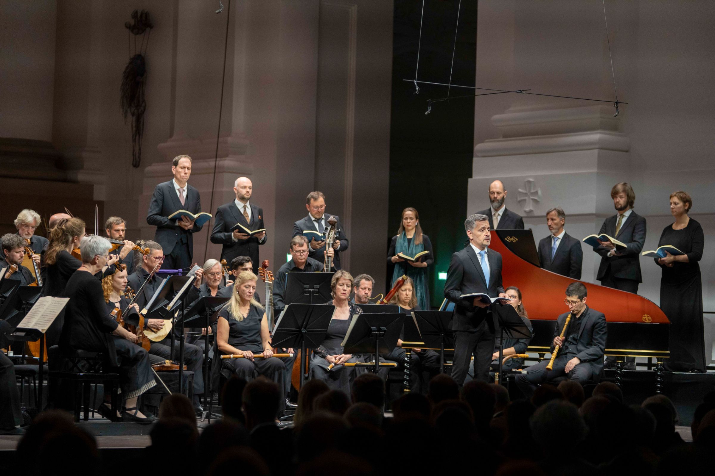 <i>Johannes-Passion</i> mit dem Freiburger Barockorchester, Vox Luminis und Solist*innen &copy; Salzburger Festspiele | Marco Borrelli