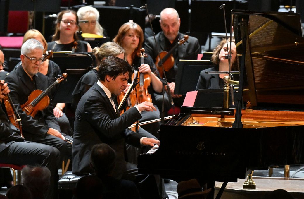 Vadym Kholodenko and the BBC National Orchestra of Wales © BBC | Mark Allan