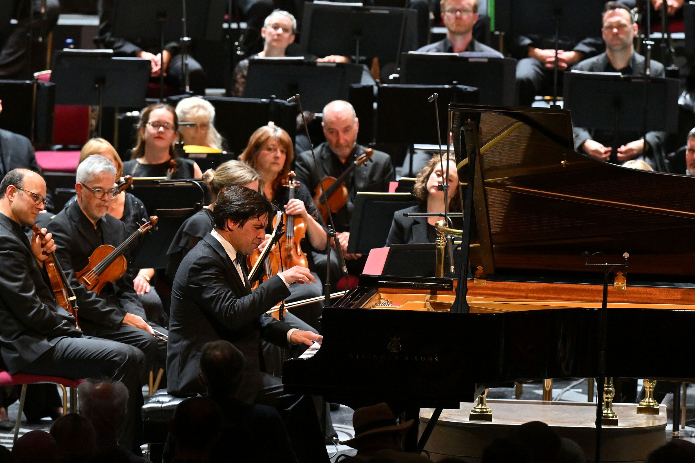 Vadym Kholodenko and the BBC National Orchestra of Wales © BBC | Mark Allan