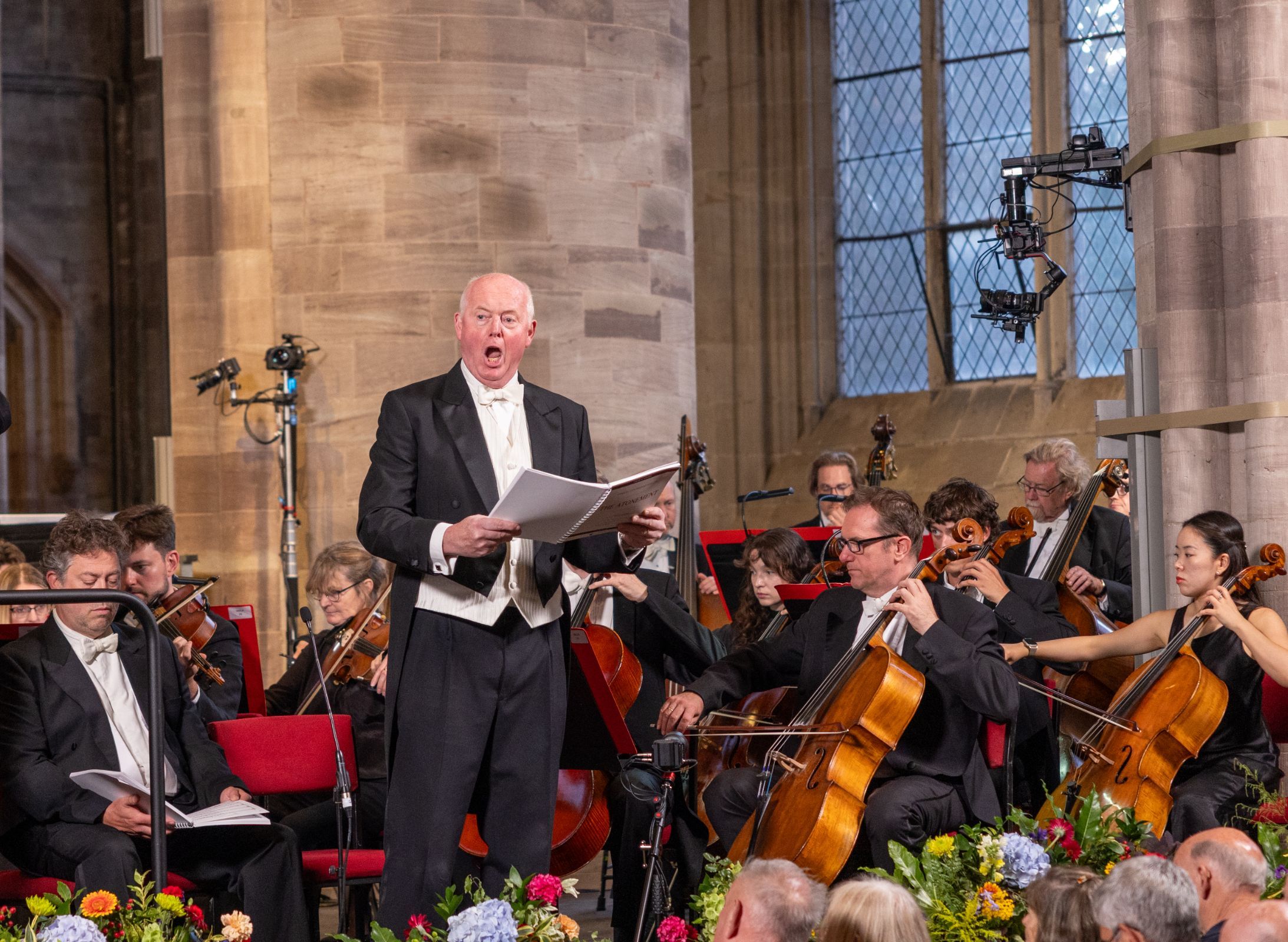 Mark Le Brocq and the Philharmonia &copy; Dale Hodgetts