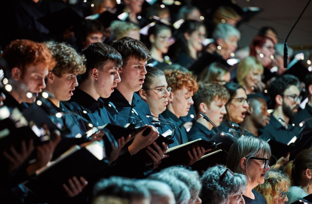 The National Youth Choirs of Scotland in <i>The Veil of the Temple</i> &copy; Andrew Perry