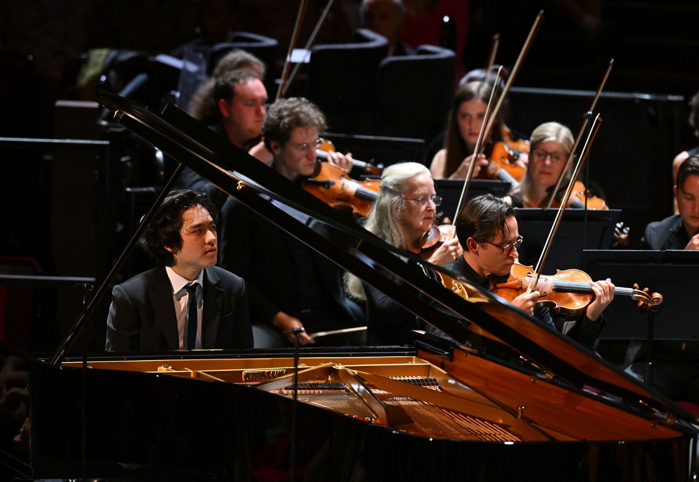 Yunchan Lim and the City of Birmingham Symphony Orchestra &copy; BBC | Mark Allan