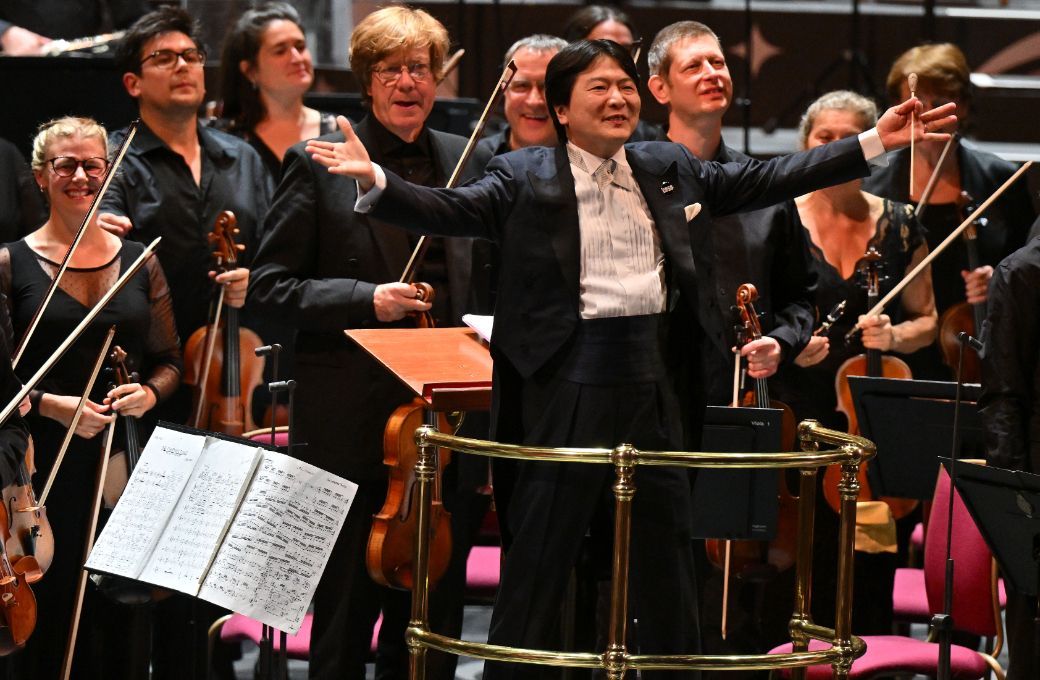 Kazuki Yamada and the City of Birmingham Symphony Orchestra &copy; BBC | Mark Allan