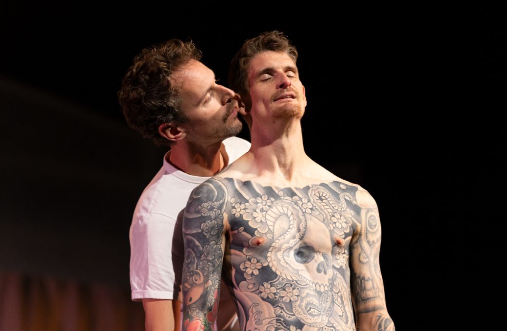 ChrisX (Christopher Owen) and Dan Daw in <i>The Dan Daw Show</i> © Jess Shurte