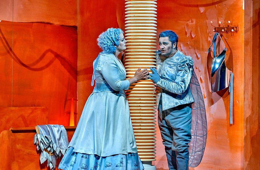 Elza van den Heever (Elsa von Brabant) und Piotr Beczała (Lohengrin) © Bayreuther Festspiele | Enrico Nawrath