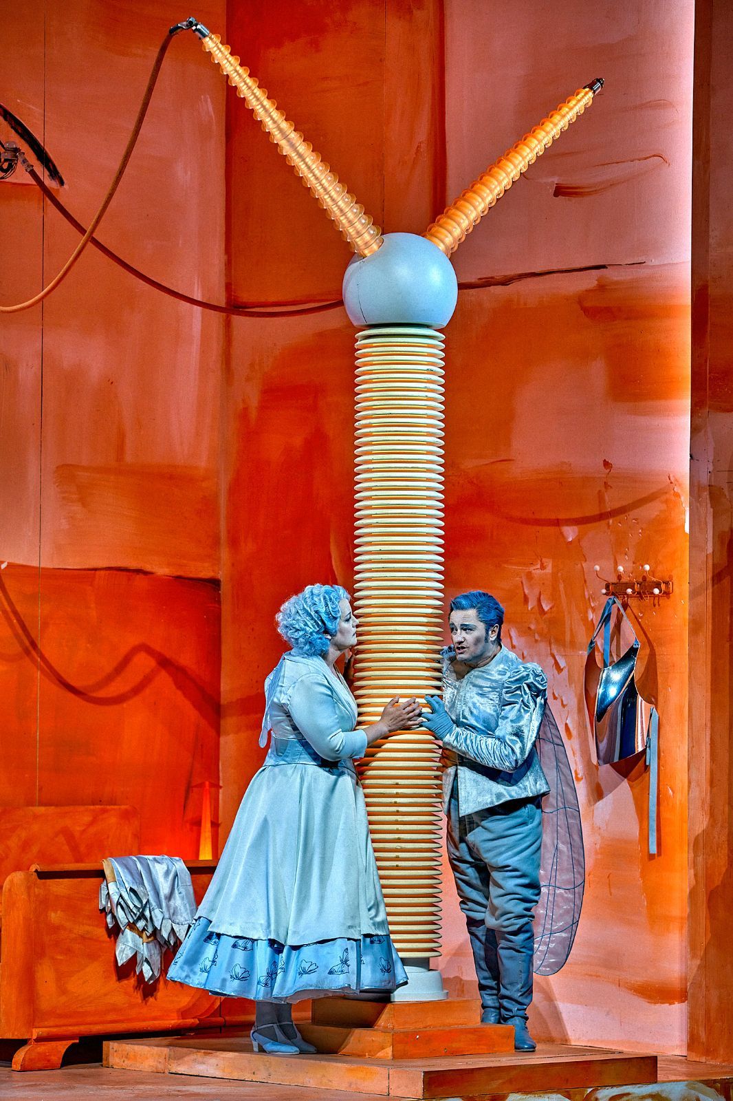 Elza van den Heever (Elsa von Brabant) und Piotr Beczała (Lohengrin) © Bayreuther Festspiele | Enrico Nawrath