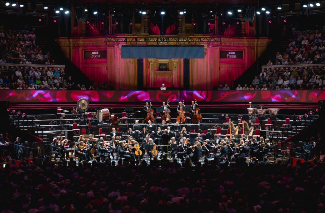 Iván Fischer and the Budapest Festival Orchestra © BBC | Andy Paradise