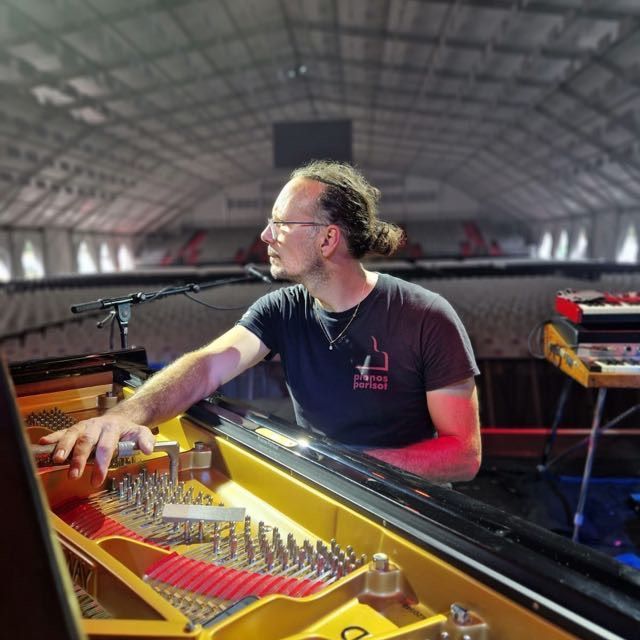 Frédéric Delcorn au festival Jazz in Marciac &copy; Césarine Duval