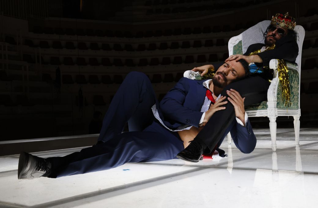 Gianluca Margheri (Leucippo) and Enea Scala (Antenore) &copy; Amati Bacciardi