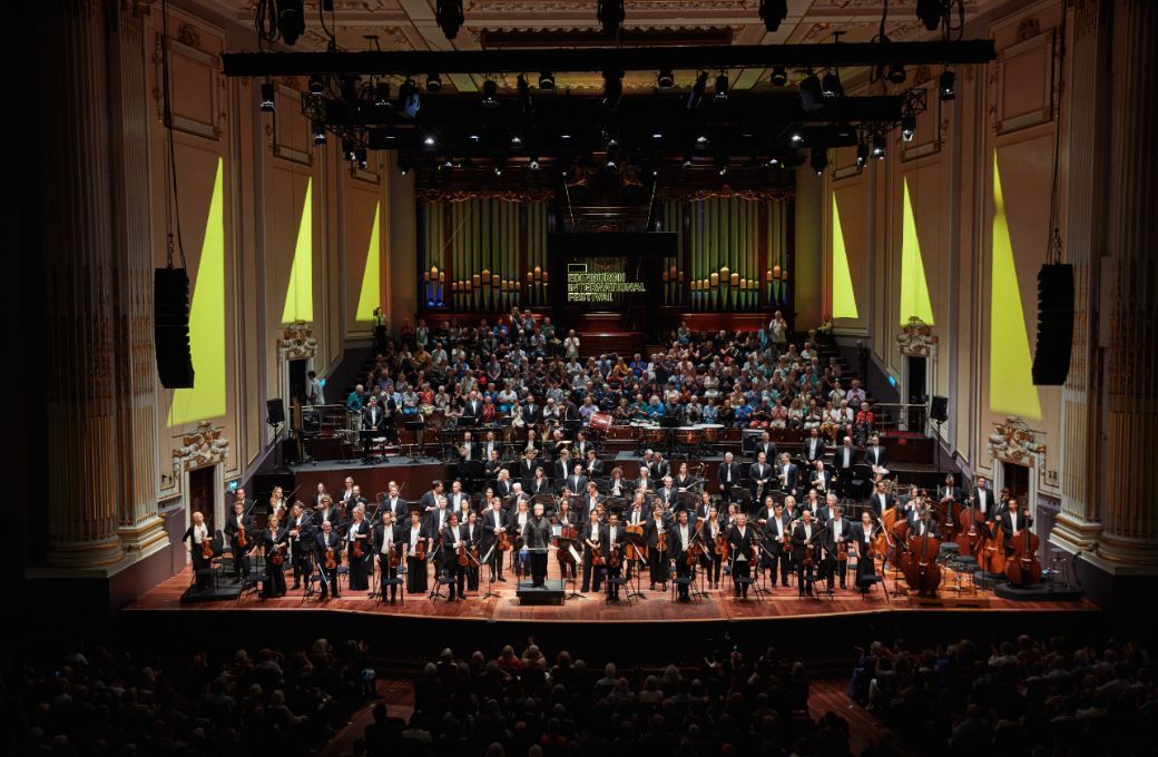 The London Symphony Orchestra in Usher Hall © Andrew Perry