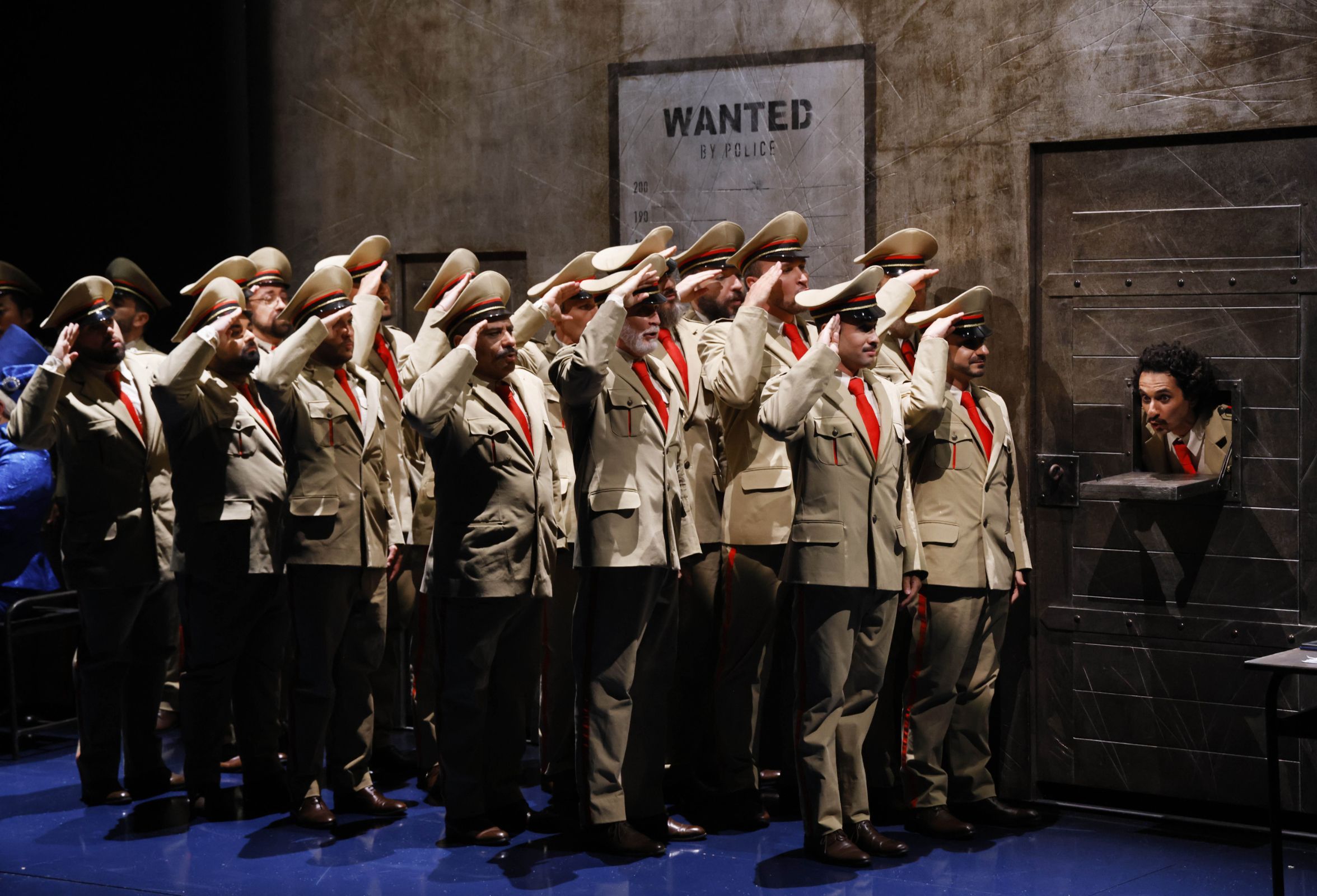 Gurgen Baveyan (Haly) and chorus &copy; Rossini Opera Festival | Amati Bacciardi