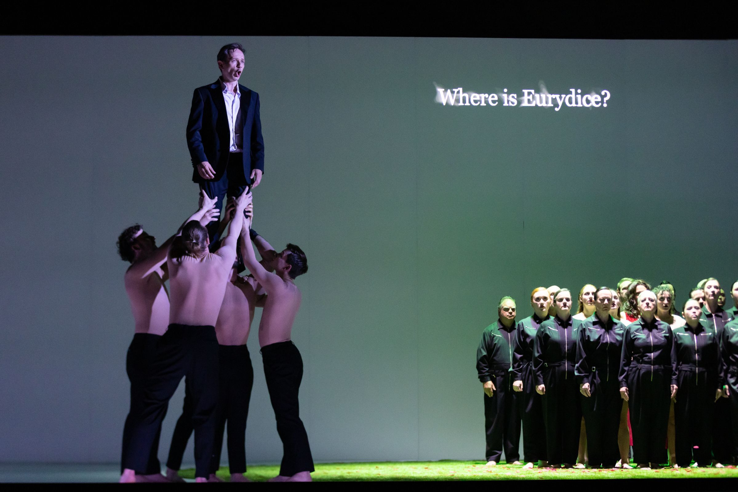 Iestyn Davies (Orfeo) and Circa &copy; Jess Shurte