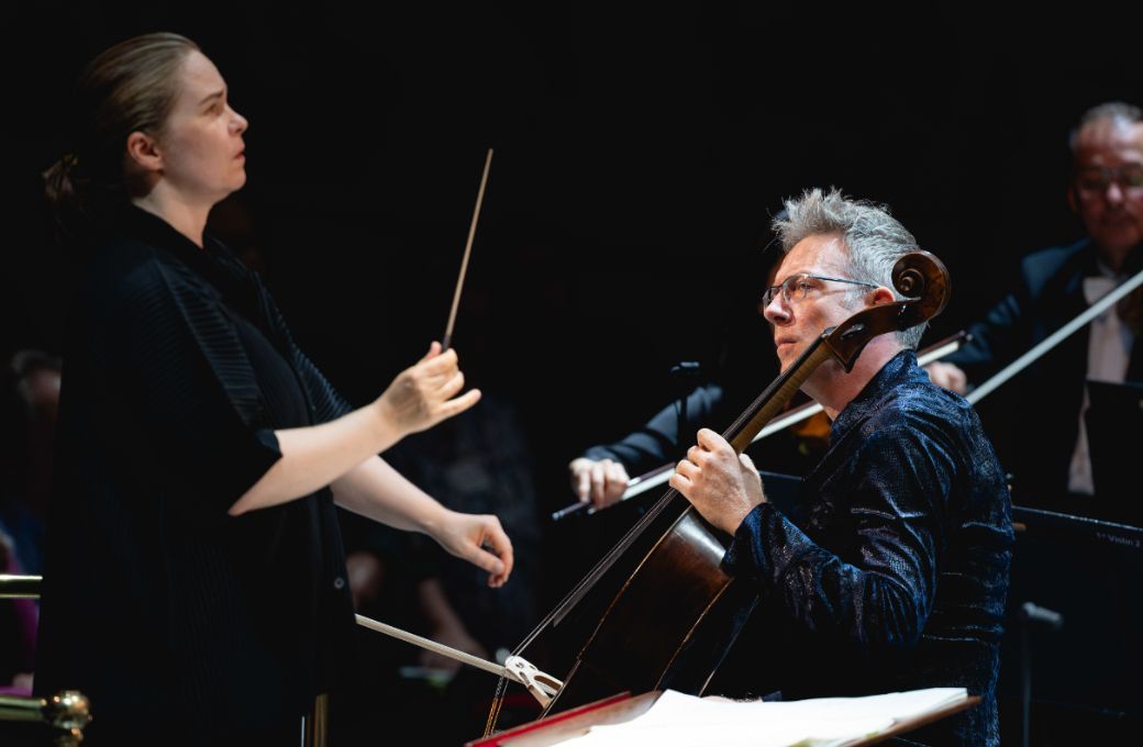 Eva Ollikainen and Johannes Moser © BBC | Andy Paradise