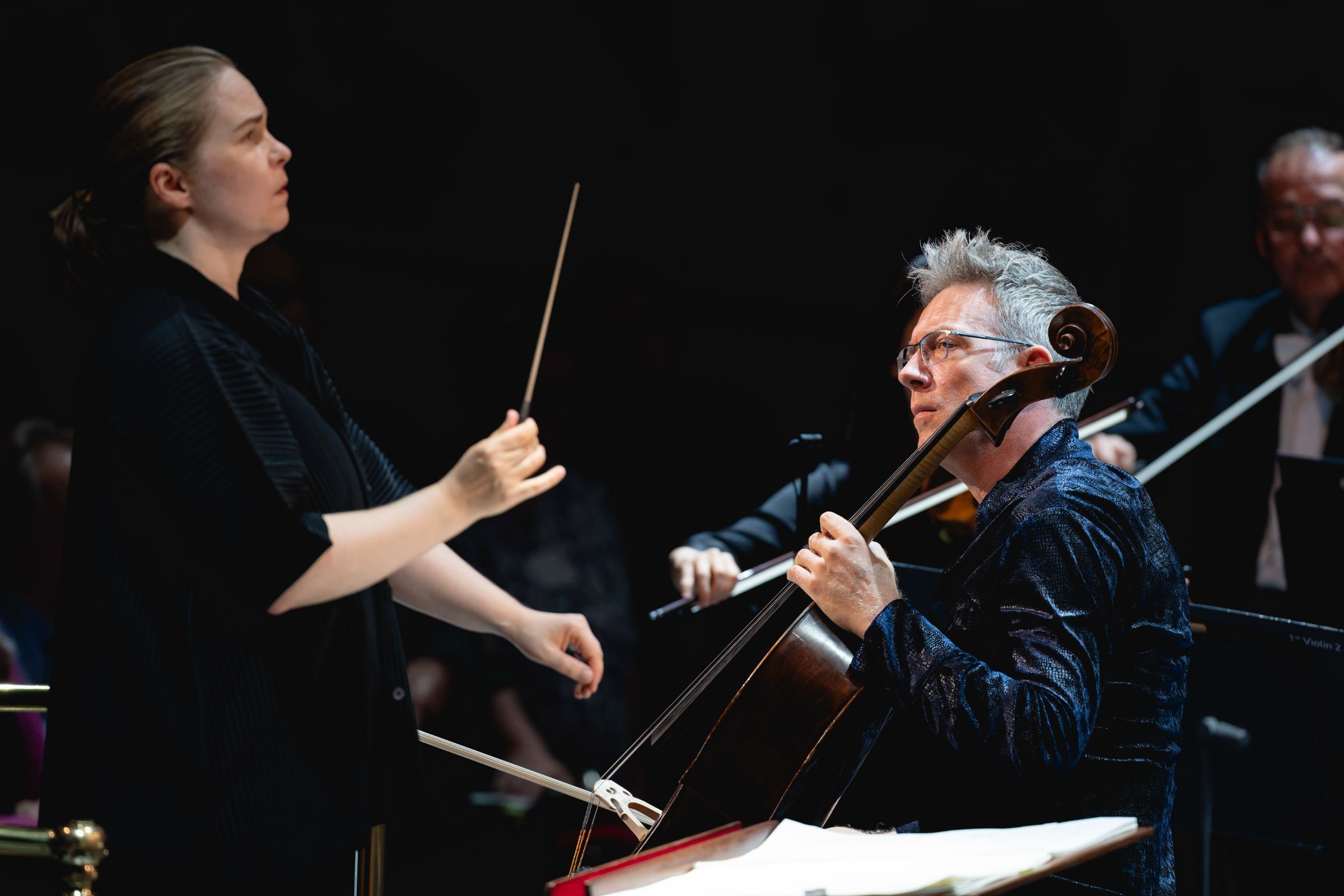 Eva Ollikainen and Johannes Moser © BBC | Andy Paradise