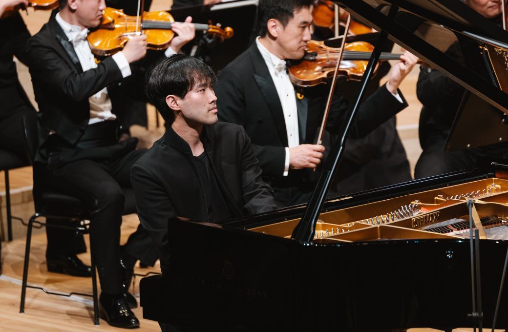 Bruce Liu and the China NCPA Orchestra &copy; Daniel Dittus