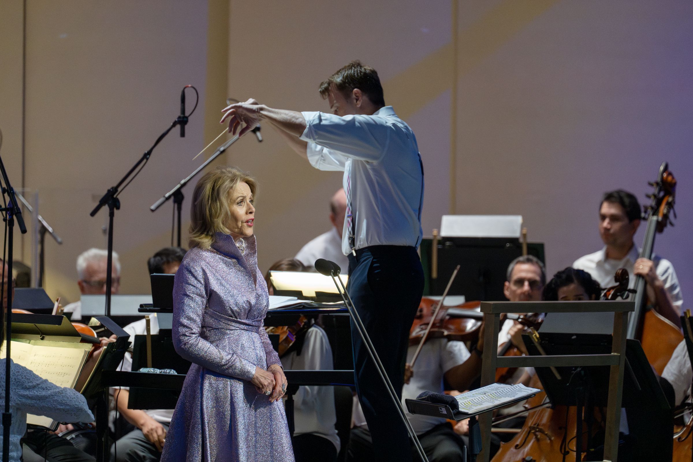 Renée Fleming with the Philadelphia Orchestra &copy; Erica Miller