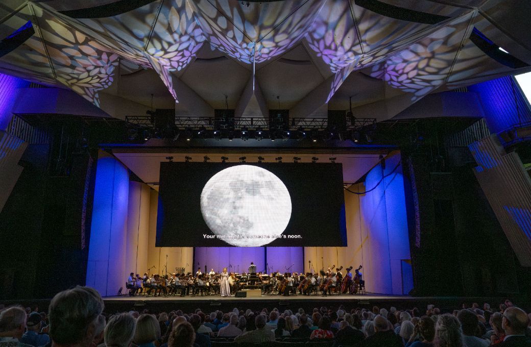 Ren&eacute;e Fleming at the Saratoga Performing Arts Center &copy; Erica Miller