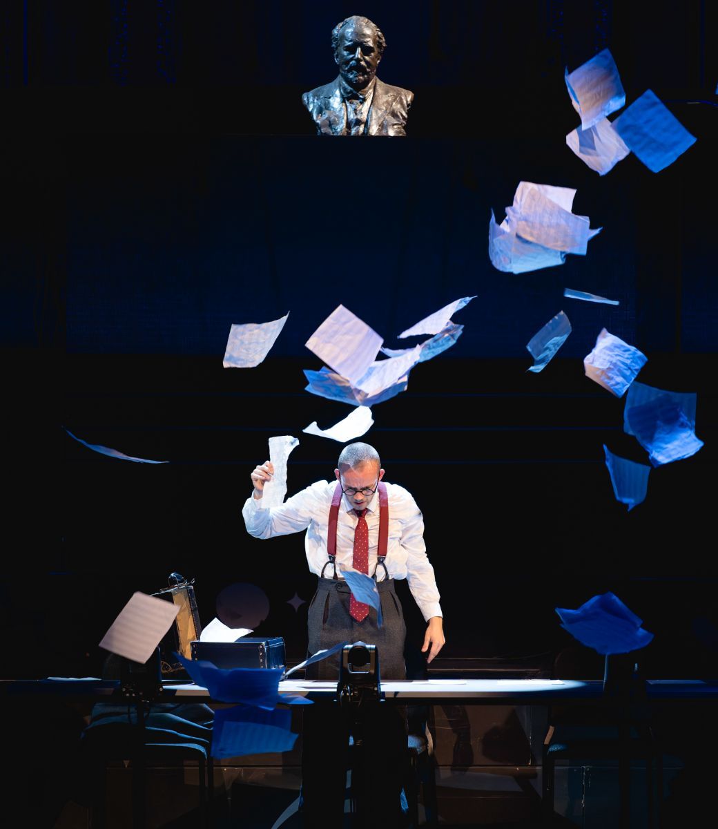 Max Revell as Dmitri Shostakovich &copy; BBC | Andy Paradise